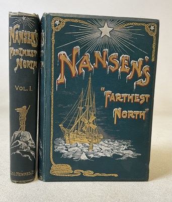 Lot 2167 - FEIDTJOF NANSEN; Farthest North, 1898, first...