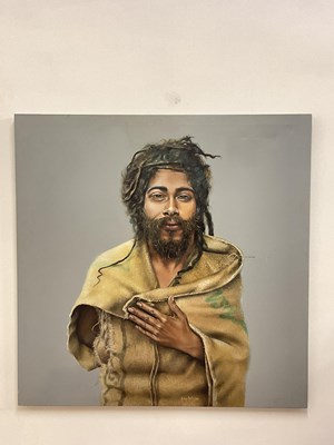 Lot 2235 - ROBYN PRETORIUS: acrylic on canvas, 'Judah',...