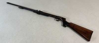 Lot 349 - B.S.A; a vintage air rifle with walnut stock...