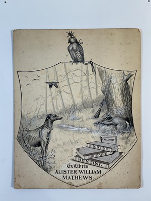 Lot 2082 - MISS LILLIAN MEDLAND; a hand drawn pencilled...