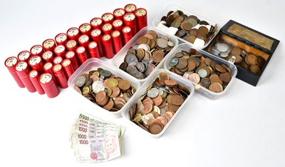 Lot 880 - A large quantity of UK pre-decimal coinage, to...