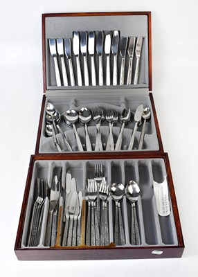 Lot 695 - VINERS; cased set of cutlery and a quantity of...