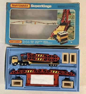Lot 193 - MATCHBOX SUPERKINGS; a boxed K-44 Bridge Layer...