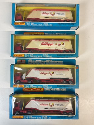 Lot 81 - MATCHBOX SUPERKINGS; four K-3 Bedford...