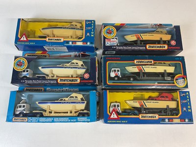 Lot 225 - MATCHBOX SUPERKINGS; six K-129 Mercedes Benz...