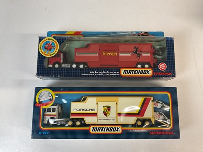 Lot 258 - MATCHBOX SUPERKINGS; K-159 and K-136 Iveco...