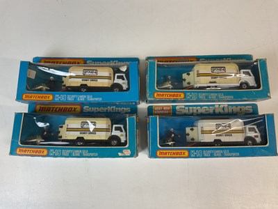 Lot 261 - MATCHBOX SUPERKINGS; four K-19 Ford security...