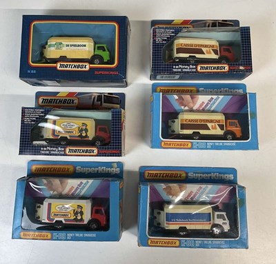 Lot 191 - MATCHBOX SUPERKINGS; six K-88 Ford Security...