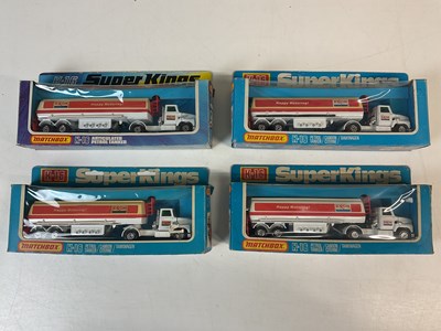 Lot 218 - MATCHBOX SUPERKINGS; four K-16 Ford Exxon...