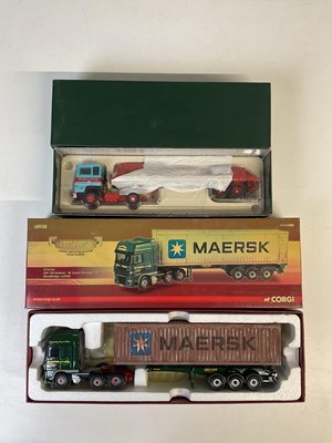 Lot 236 - CORGI, HAULIERS OF RENOWN; a CC14104 MAERSK...