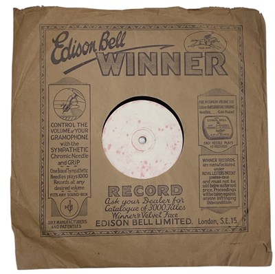 Lot 394 - ROYAL INTEREST; a 1936 BBC recording of King...