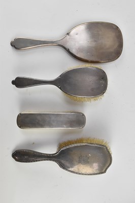 Lot 1159 - An Elizabeth II hallmarked silver three piece...