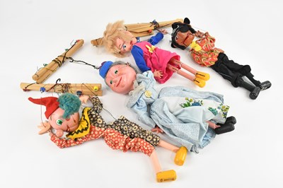 Lot 1562 - PELHAM PUPPETS; a collection of four puppets...