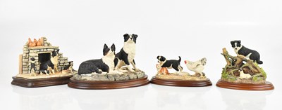 Lot 1741 - BORDER FINE ARTS; a group of four figures...