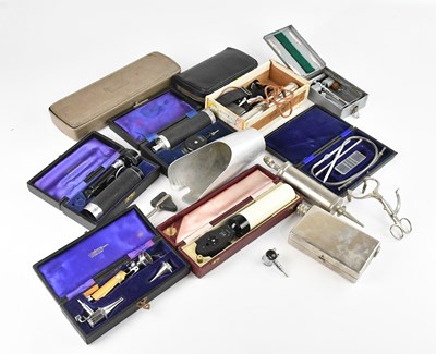 Lot 1153 - A collection of medical equipment, including...