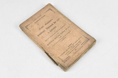Lot 267 - WISDEN; JOHN WISDEN’S CRICKETERS' ALMANACK FOR...