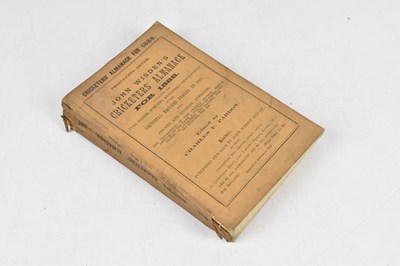 Lot 276 - WISDEN; JOHN WISDEN’S CRICKETERS' ALMANACK FOR...