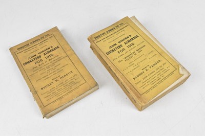 Lot 284 - WISDEN; JOHN WISDEN’S CRICKETERS' ALMANACK FOR...