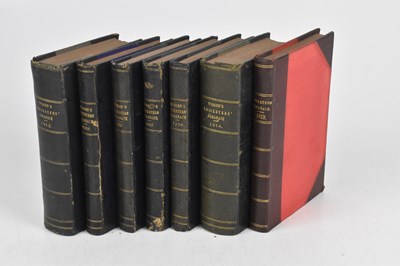Lot 285 - WISDEN; JOHN WISDEN’S CRICKETERS' ALMANACK FOR...