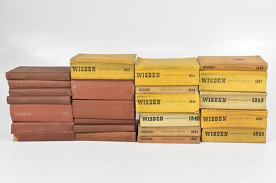 Lot 288 - WISDEN; JOHN WISDEN’S CRICKETERS' ALMANACK FOR...