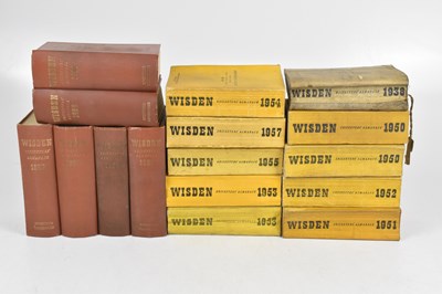 Lot 289 - WISDEN; JOHN WISDEN’S CRICKETERS' ALMANACK FOR...