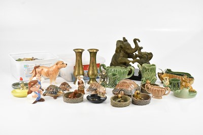 Lot 1773 - A large collection of Wade Whimsies including...