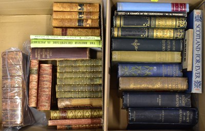 Lot 703 - Mixed antique and vintage books on History,...