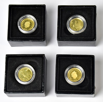 Lot 652 - Four commemorative half-crown coins, two 2009,...