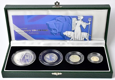Lot 941 - ROYAL MINT; a silver proof Britannia...