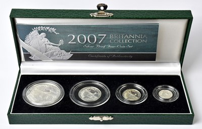 Lot 942 - ROYAL MINT; a silver proof Britannia...