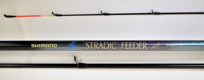 Lot 666 - Four coarse fishing rods comprising a Leeda...