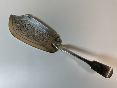 Lot 546 - J & J WILLIAMS; an early Victorian hallmarked...