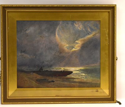 Lot 326 - H GOODWIN (British, 20th century); oil on...