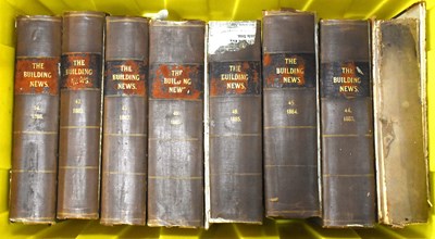Lot 421 - THE BUILDING NEWS AND ENGINEERING JOURNAL, a...