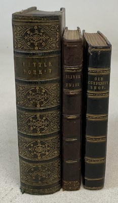 Lot 2177 - CHARLES DICKENS; three books by the author...