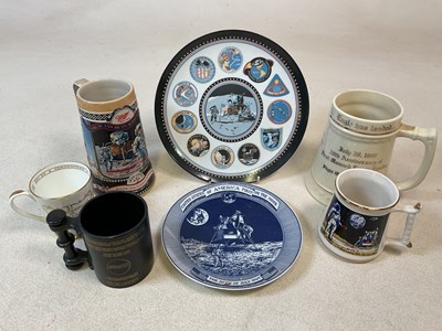 Lot 2426 - A group of ceramics relating to NASA and space...