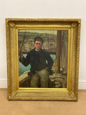 Lot 2238 - LATE 19TH CENTURY CORNISH SCHOOL; oil on...