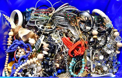 Lot 1145 - A large quantity of costume jewellery, to...