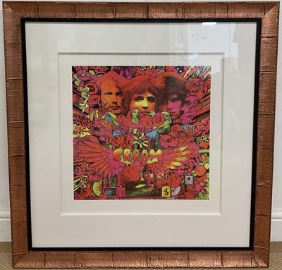 Lot 2586 - MARTIN SHARP; a signed coloured lithograph for...