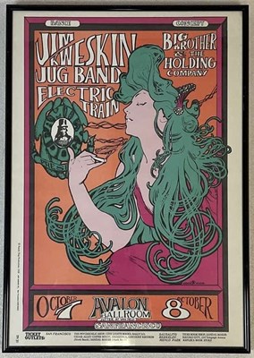 Lot 2595 - An original poster, 'Jim Kweskin Jug Band and...
