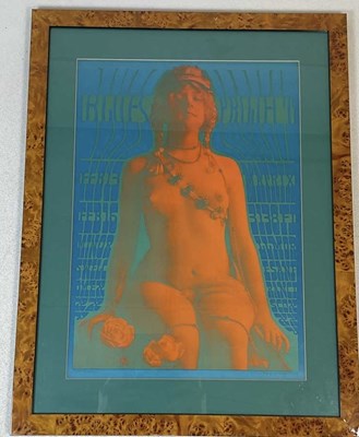 Lot 2596 - An original poster, 'Neon Rose #2', for the...