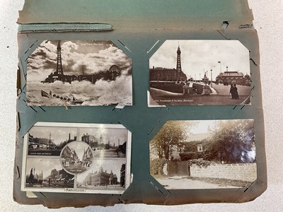 Lot 2099 - A postcard album comprising approximately...