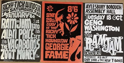 Lot 2607 - Three posters; Ricky-Tick Windsor, Aylesbury...