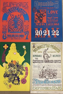 Lot 2611 - Four posters; Euphoria The Daily Flash, The...
