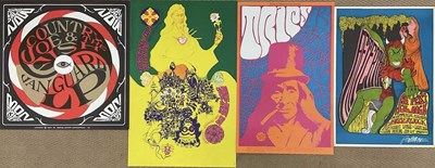 Lot 2613 - Four posters; Country Joe and the Fish,...