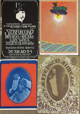 Lot 2621 - Four posters; Implosion Presents at the...