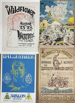 Lot 2624 - Four posters; 13th Floor Elevators at the...