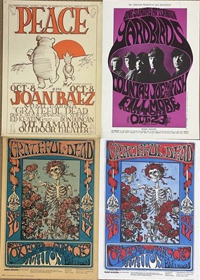 Lot 2625 - Four posters; Peace Mt. Tamalpais Outdoor...