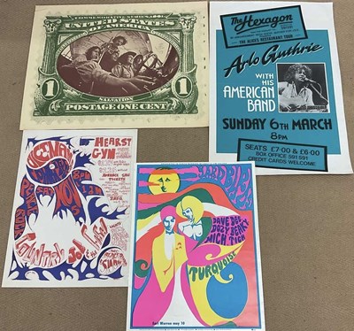 Lot 2639 - Four posters; Country Joe and the Fish at...
