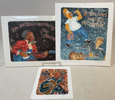 Lot 2652 - IAN DUNLOP (born 1945); 'Jimmy Reed', a one of...